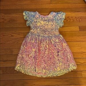 Lola and the Boys Sequin Dress Size 6